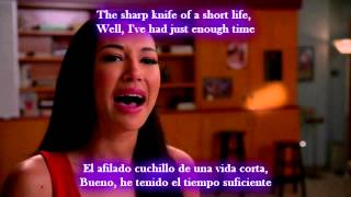 Video thumbnail of "Glee - If I die young / Sub spanish with lyrics"