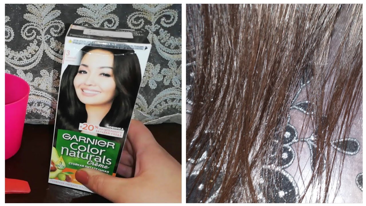 رجعي لون شعرك الطبيعي و وحدي لونو وفاصي الشيب و ليماش و جميع الالوان بهذا الرقم في غارنيي😲