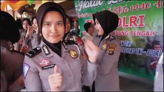 Aksi Polisi Lucu joget Dangdut