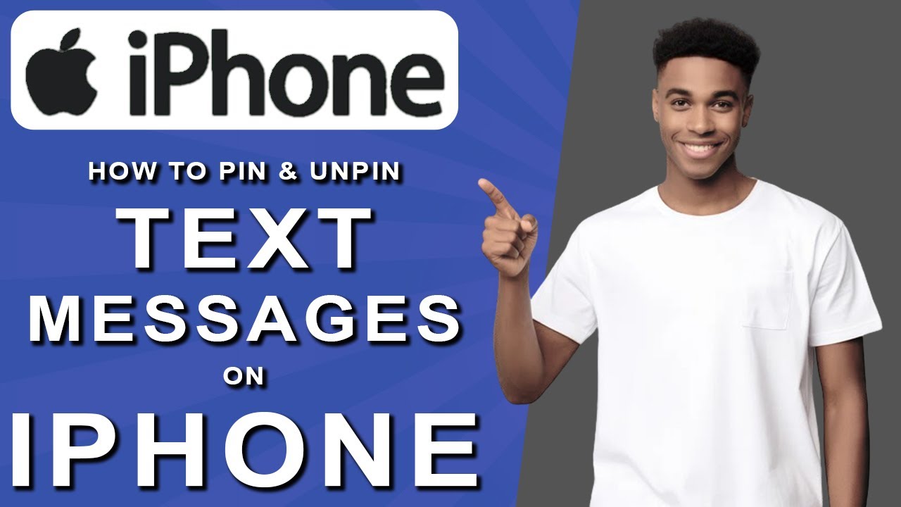 How to pin & unpin text messages on iphone (2024) - YouTube