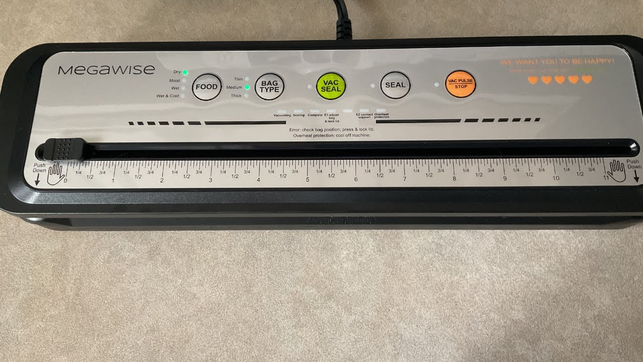MEGAWISE Bag Sealer Review