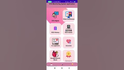 ECG Monitoring System Application in Android Studio