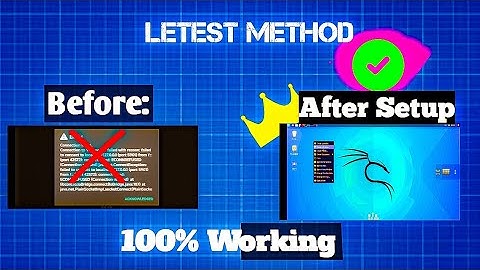 🔥 Fix "Kex Connection Error" in Termux | Kali Linux Error Solved 100% Working ✅