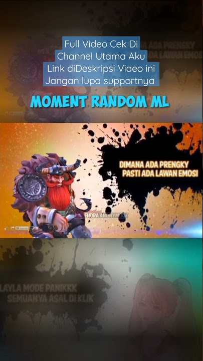 Random Meme Lucu Mobile Legends || Prengky Anjay Mabar Profesional SLEBEW!!! #shorts