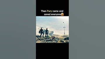 The moment when fury saves everyone #marvel