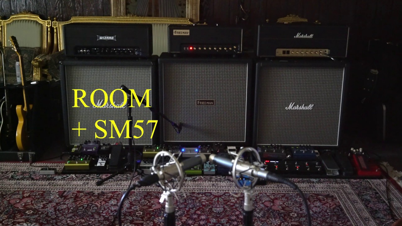 Guitar Amp Room Miking Tests 1 in a series. YouTube