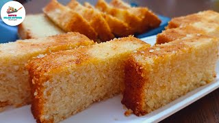 Iyengar style rava cake | Eggless Rava Cake Recipe I सूजी केक I Eggless Semolina Cake screenshot 3