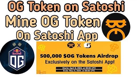 How to Mine OG Token on Satoshi Mining App | New Airdrop on Satoshi Mining App #og #satoshi
