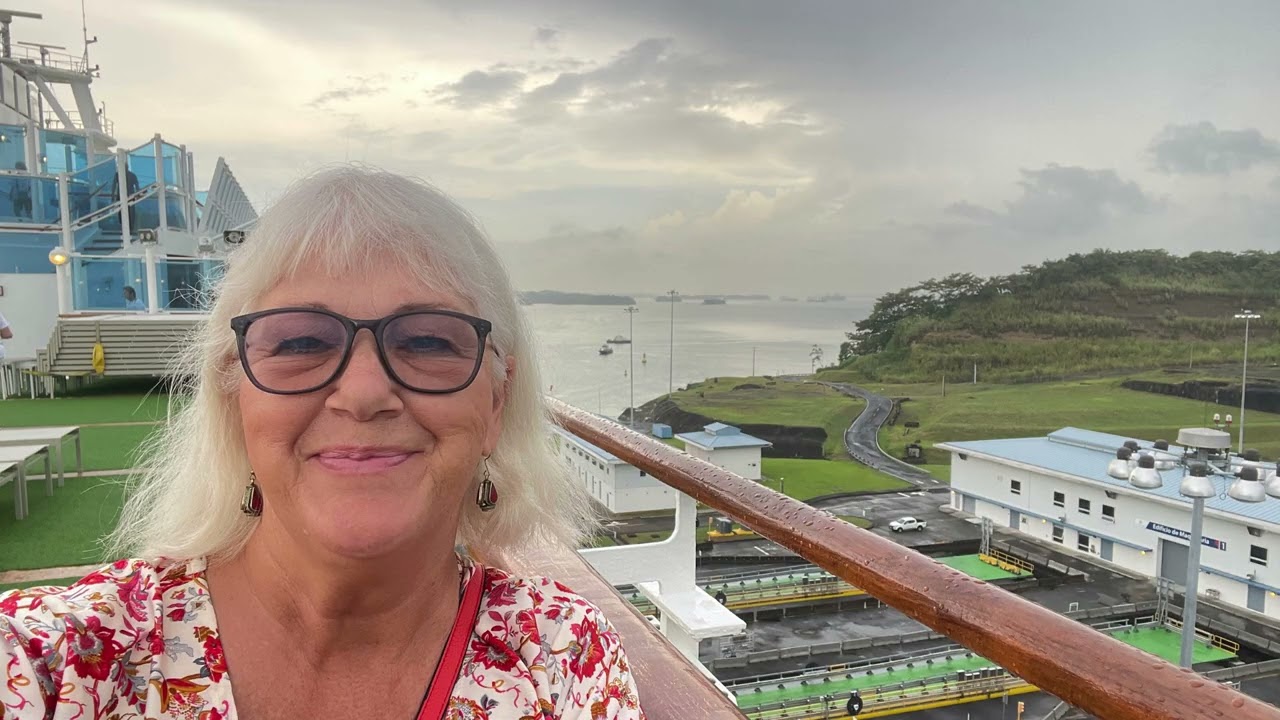 Traversing the Panama Canal #panama #cruiseship #cruiselife #panamacanal