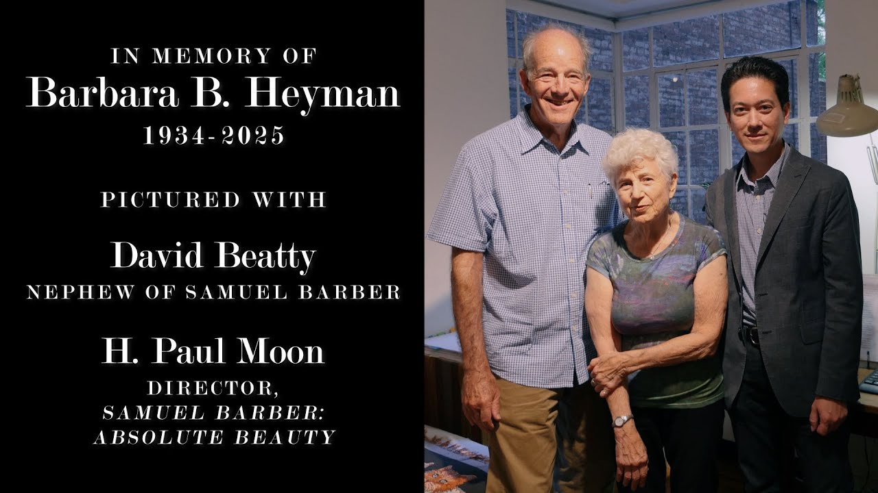 Barbara B. Heyman on Samuel Barber's song 