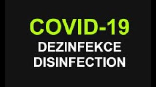 Dezinfekce - Disinfection - Dezynfekcja