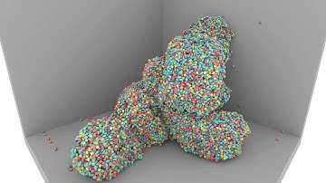 058 Cohesive Granular Material Foam