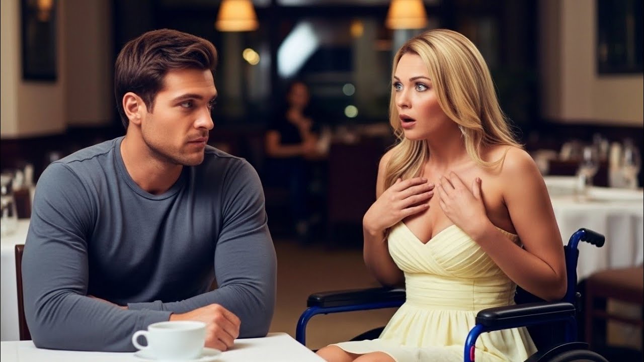 Sorry, I’m in a Wheelchair,” She Whispered on a Blind Date — His Gentle Response Changed Her Life