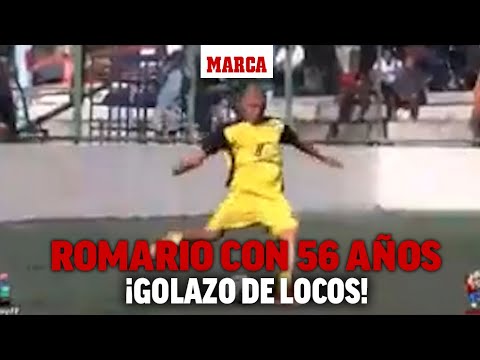 Romario tiene 56 años y toda la clase del mundo: ¡golazo no apto para menores de 18 años! I MARCA