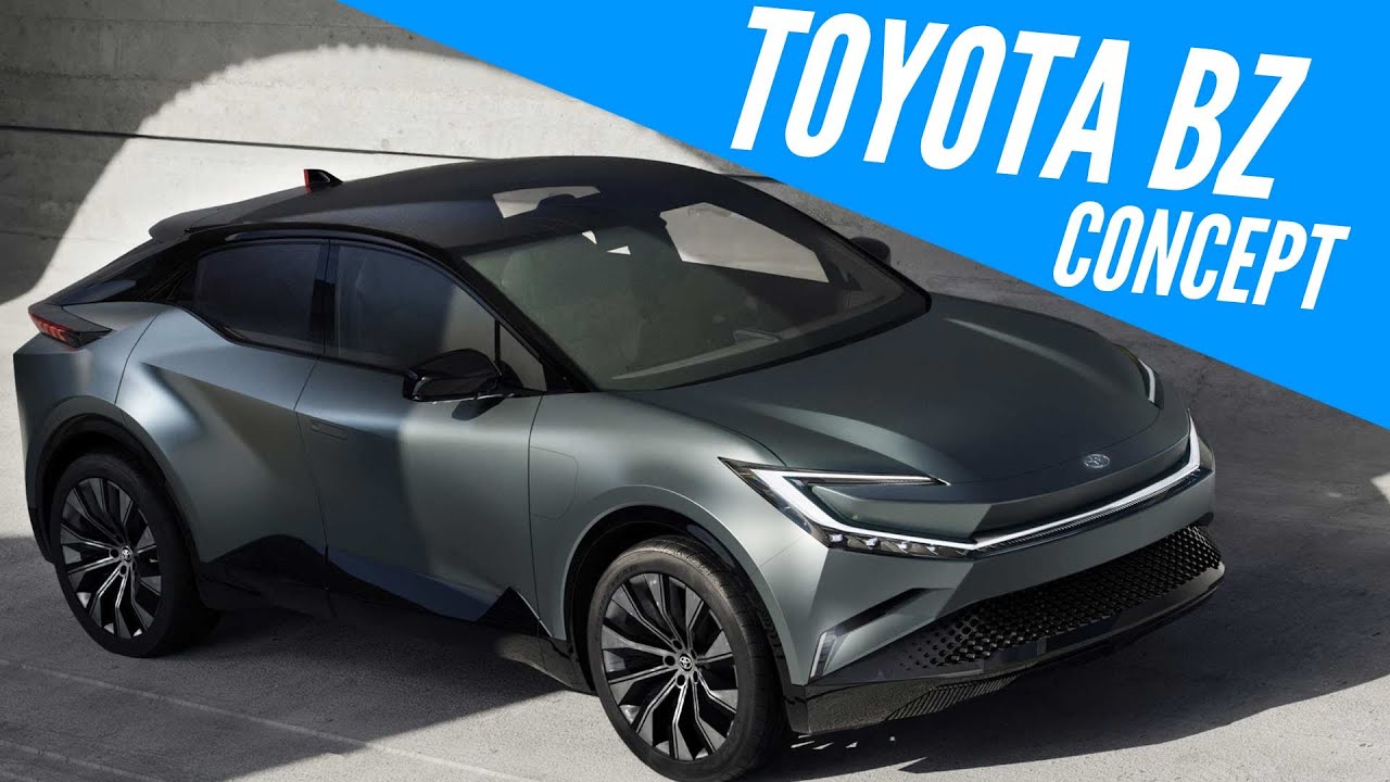 Toyota's BZ4X electric SUV concept is a glimpse at the company's