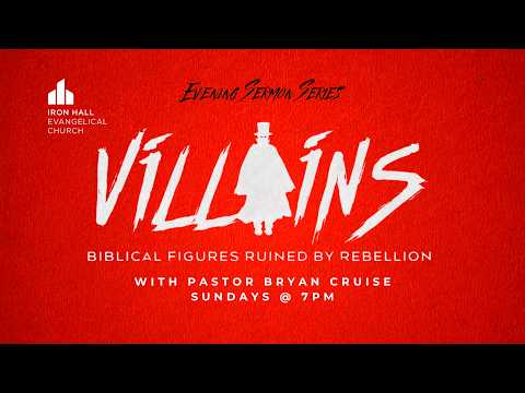 Pastor Cruise | Villains: Goliath | Gospel Service | Iron Hall Evangelical Church | Sun 21 June 2026