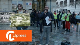 Manifestation contre la précarité énergétique des étudiants (17 novembre 2023, Paris, France) [4K]