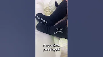 Long Socks For Your Baby Girl Longsocks Longsockforbaby Babygirl Kneesock Babysocks 