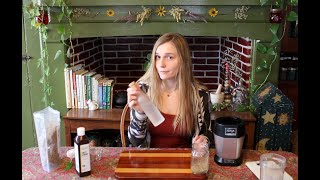 How to make herb infused oils with the alcohol intermediary method