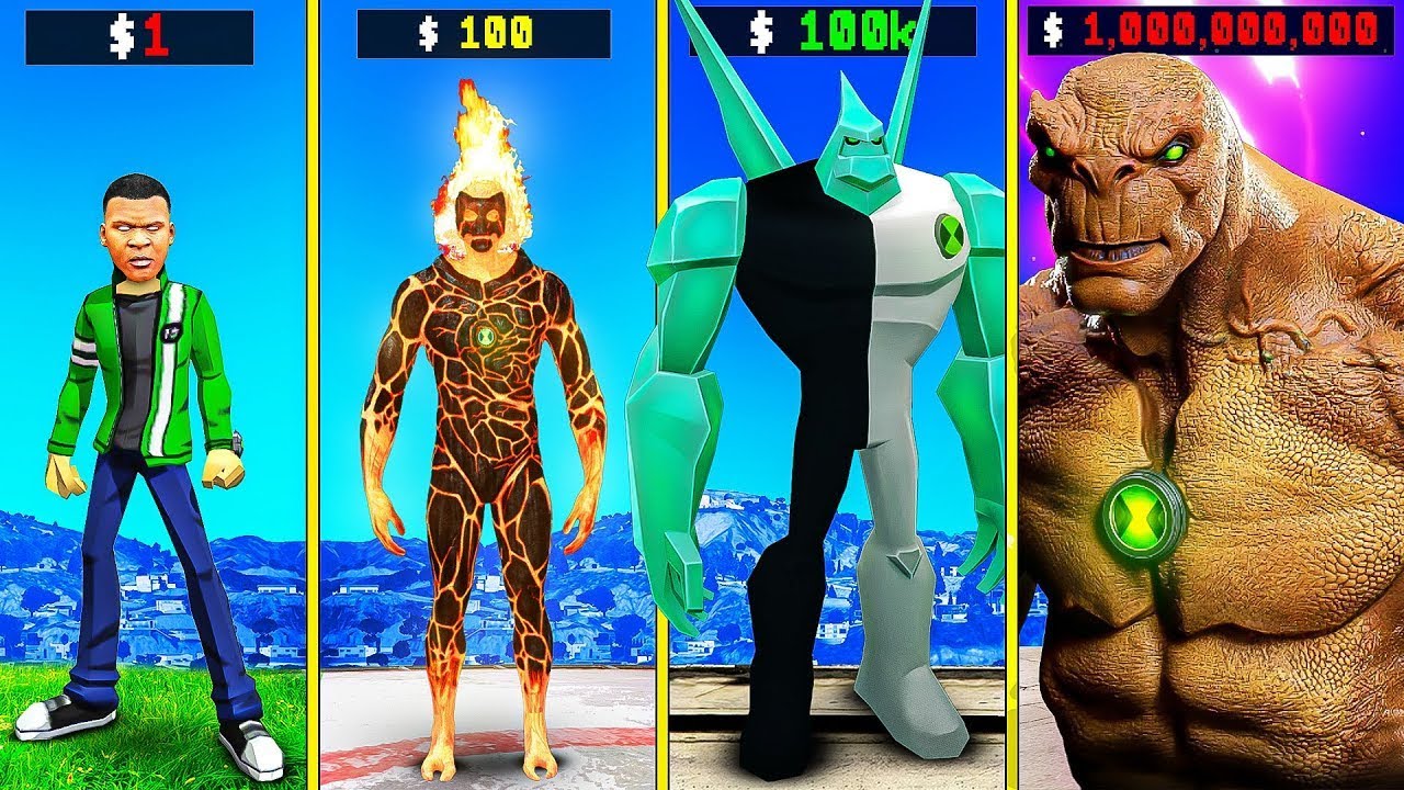 Franklin& ShinChan⚡Controlling Ben10 Story Upgrade Story Part-3🔥😱 In Gta5 Telugu