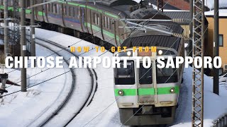 How to get from New Chitose Airport to Sapporo