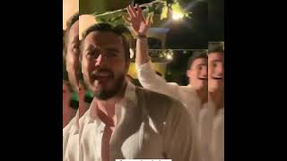 Yakişikli Oyuncu İsmai̇l Ege Şaşmaz Ve Güzel Hande Ünal Yep Yeni̇ Düğün Görüntüleri̇ Geldi̇