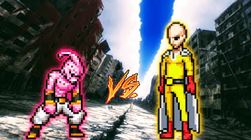 Kid Buu(New) VS Saitama in Jump Force Mugen