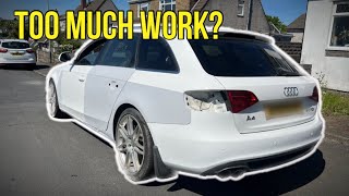 MY CRASH DAMAGED AUDI A4 AVANT IS WORSE THAN I THOUGHT!
