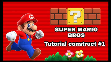 CONSTRUCT 3 Tutorial ESPAÑOL | Como HACER UN VIDEOJUEGO sin programación | Mario | Parte 1