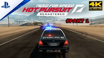 Need for Speed Hot Pursuit Remastered (PS5) - Gameplay Walkthrough PART 1 (4K 60 FPS)