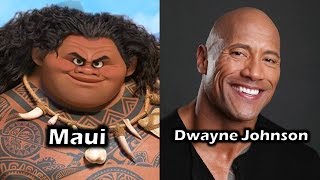 Characters and Voice Actors - Moana