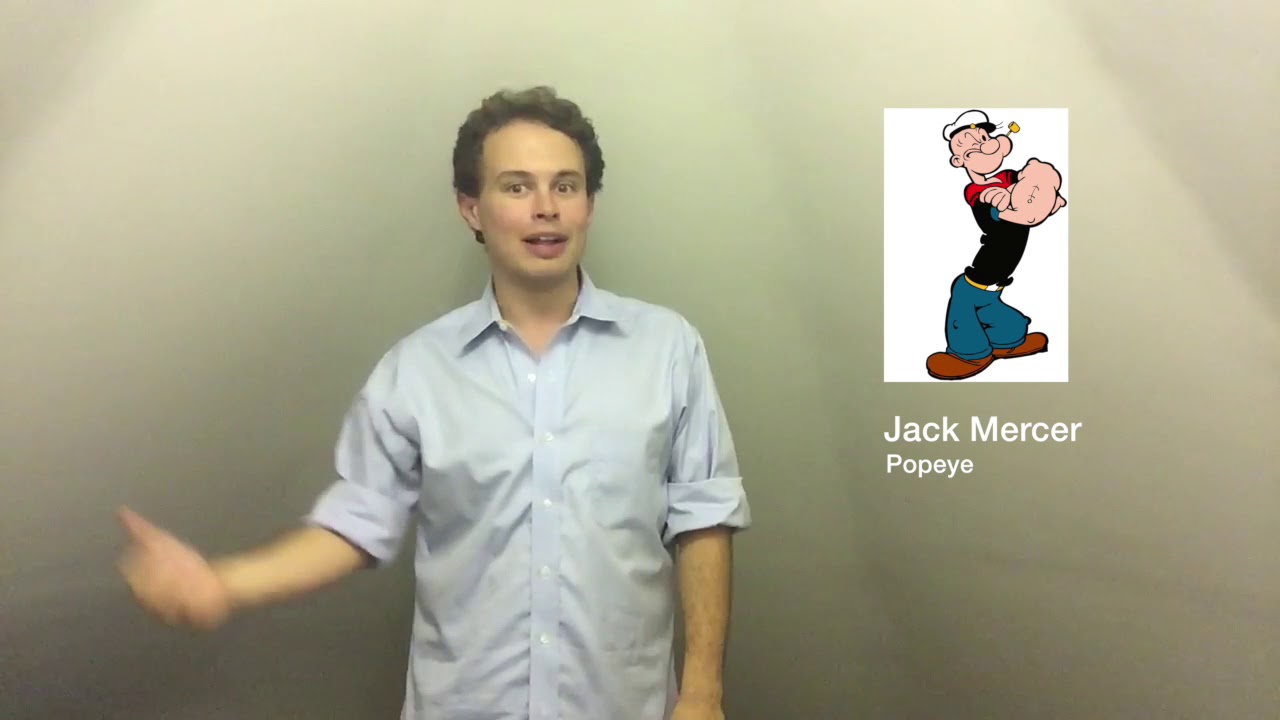 Voices by Will Popeye YouTube