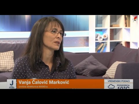 21-04-2022 - RTCG - Jutarnji program - Gošća Vanja Ćalović Marković