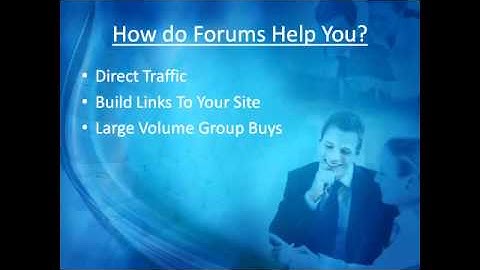 Forum Link Building Tutorial