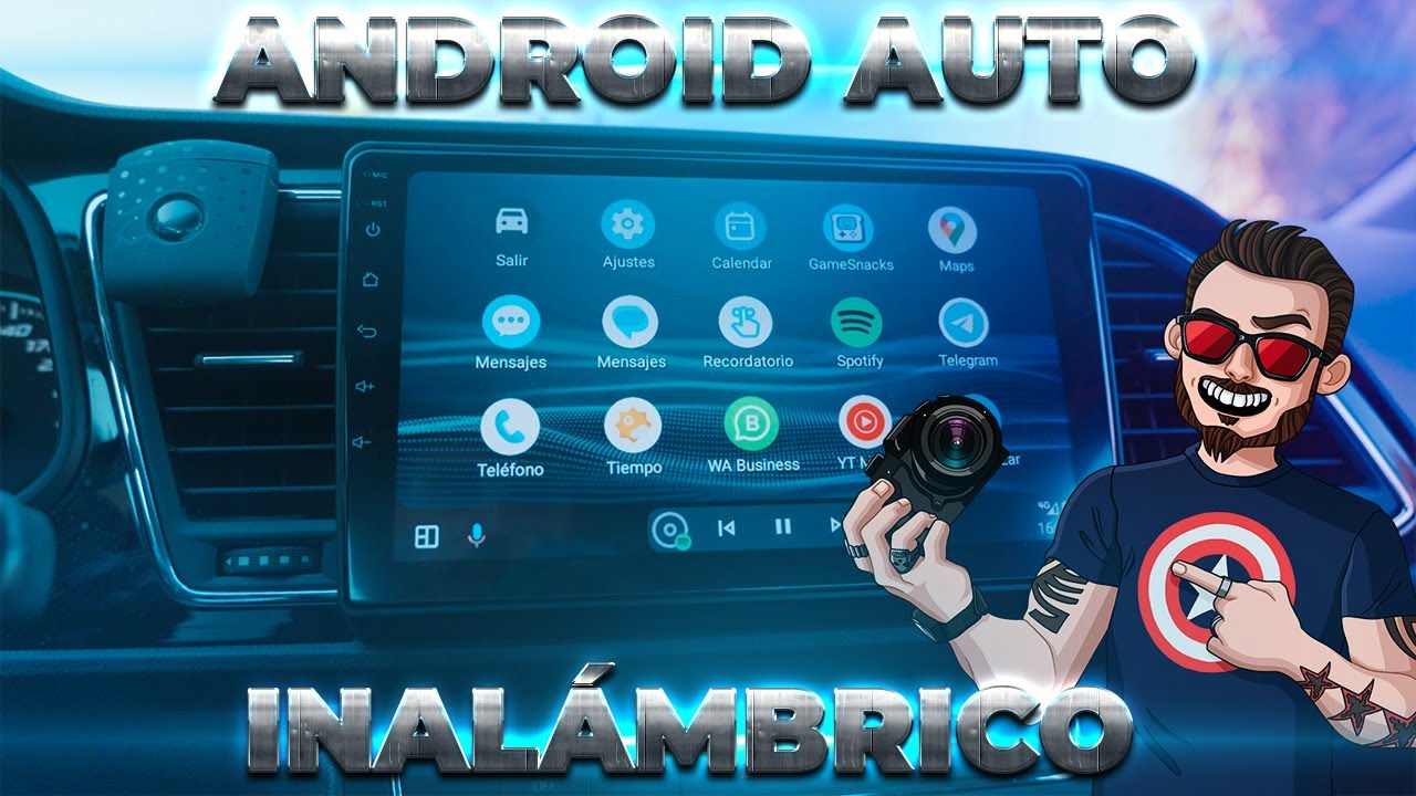 Cómo tener ANDROID AUTO INALÁMBRICO en tu coche (sea cual sea) 