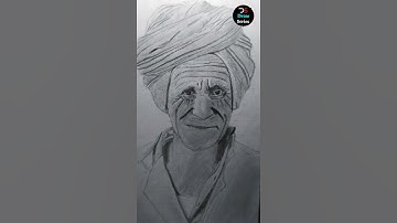 old man drawing /magic drawing /realistic drawing || draw series #shorts #magicdrawing #artwork