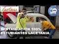 Restauración completa de Mi Seat 600 por los ALUMNOS del Instituto LACETANIA en Manresa