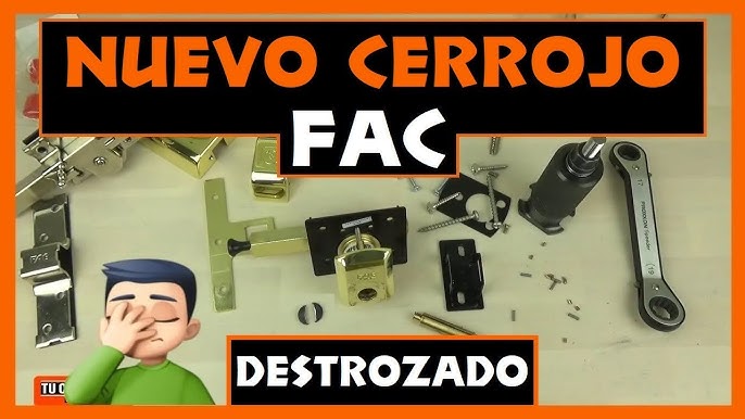 Cerrojos FAC Antibumping! Máxima seguridad! 