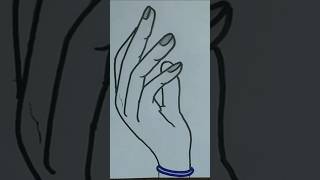 hand drawing so easy🥰 #drawing #easydrawing #shorts #handdrawing