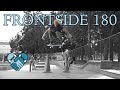 Skateboarding Lessons: HOW TO FRONTSIDE 180 LIKE A PRO * Flat ground, ramps, gaps, stairs, safety *