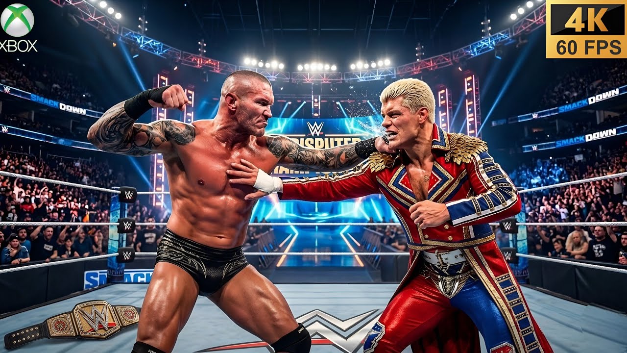 WWE 2K26 | CODY RHODES VS. RANDY ORTON | WWE UNDESPUTED CHAMPIONSHIP | WRESTLEMANIA | 4K 60FPS
