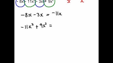 SIMPLIFY BY COMBINING LIKE TERMS VIDEO 3