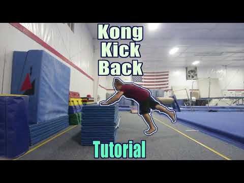 Kong Kick Back - Parkour Tutorial By Bob Reese