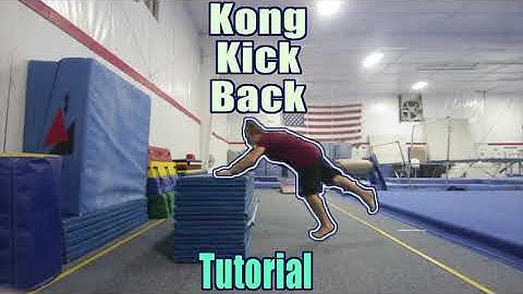 Kong Kick Back - Parkour Tutorial By Bob Reese