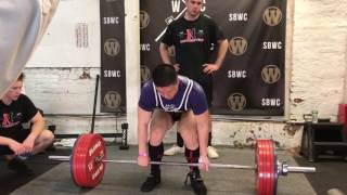 600 lbs (272.5kg) deadlift @81kg