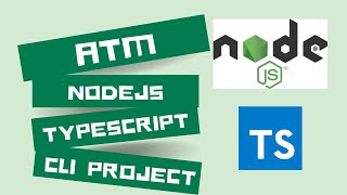 NODEJS TYPESCRIPT CLI ATM PROJECT || CASH WITHDRAW || BILL PAYMENT || CURRENT SAVING ACCOUNT OPTION