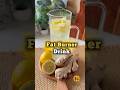 Fat Burner Drink Weight Loss Lemon Ginger Detox Water