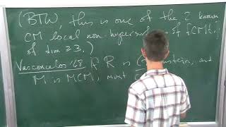 Cohen-Macaulay modules, part 2