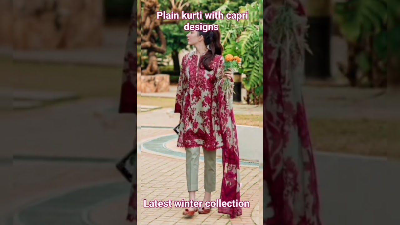 𝗣𝗹𝗮𝗶𝗻 𝗸𝘂𝗿𝘁𝗶 𝘄𝗶𝘁𝗵 𝗰𝗮𝗽𝗿𝗶 𝗱𝗲𝘀𝗶𝗴𝗻𝘀