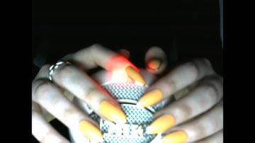 ASMR My First ASMR video / Tapping & scratching on mic NO TALKING*